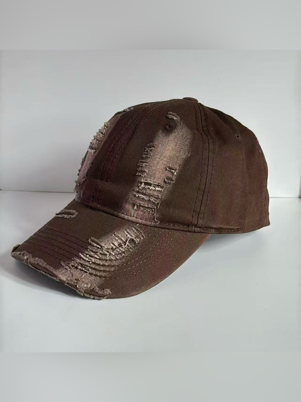 Distressed Washed Adjustable Baseball Cap for Men Women,Streetwear Punk Hip Hop